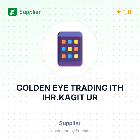 GOLDEN EYE TRADING ITH IHR.KAGIT UR – summary card, no photo uploaded yet