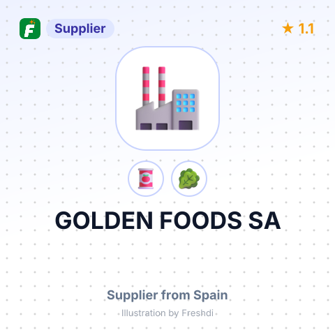 GOLDEN FOODS SA – summary card, no photo uploaded yet