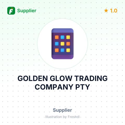 GOLDEN GLOW TRADING COMPANY PTY – summary card, no photo uploaded yet