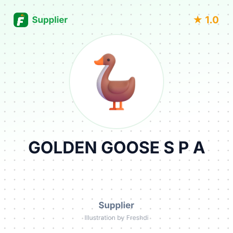 GOLDEN GOOSE S P A – summary card, no photo uploaded yet