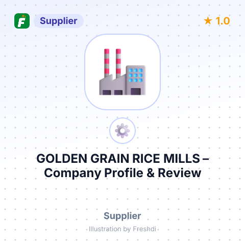 GOLDEN GRAIN RICE MILLS – summary card, no photo uploaded yet