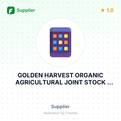 GOLDEN HARVEST ORGANIC AGRICULTURAL JOINT STOCK COMPANY – summary card, no photo uploaded yet