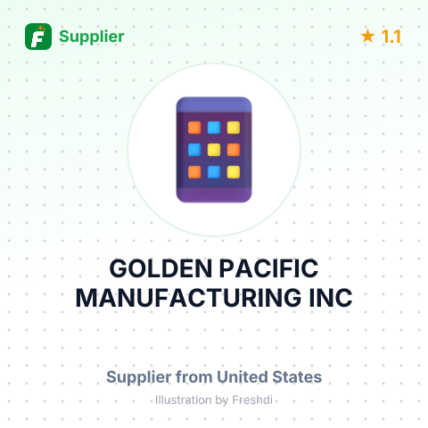 GOLDEN PACIFIC MANUFACTURING INC – summary card, no photo uploaded yet