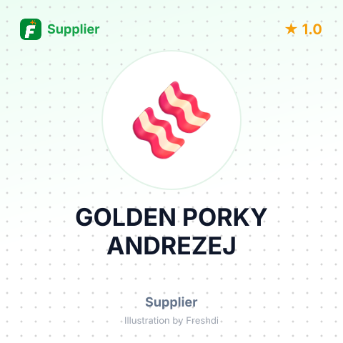 GOLDEN PORKY ANDREZEJ – summary card, no photo uploaded yet