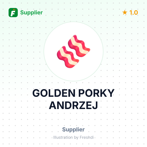 GOLDEN PORKY ANDRZEJ – summary card, no photo uploaded yet