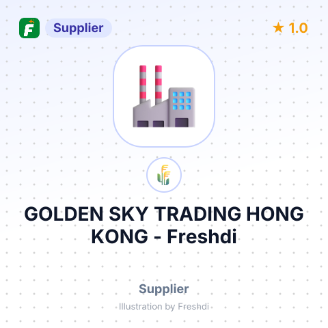 GOLDEN SKY TRADING HONG KONG – summary card, no photo uploaded yet