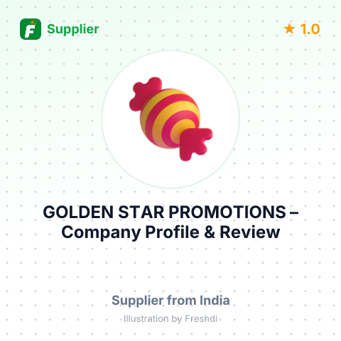 GOLDEN STAR PROMOTIONS – summary card, no photo uploaded yet
