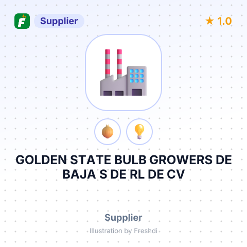 GOLDEN STATE BULB GROWERS DE BAJA S DE RL DE CV – summary card, no photo uploaded yet