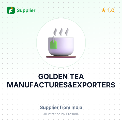 GOLDEN TEA MANUFACTURES&EXPORTERS – summary card, no photo uploaded yet