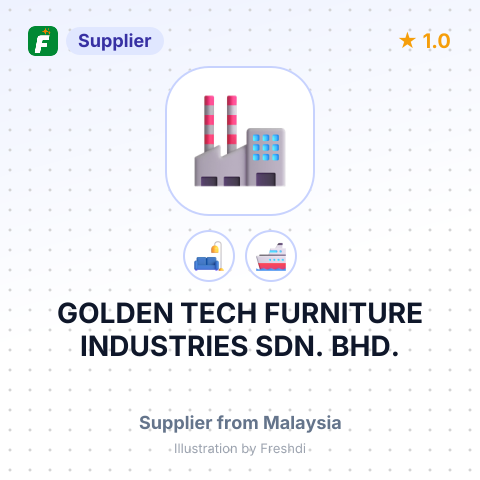 GOLDEN TECH FURNITURE INDUSTRIES SDN. BHD. – summary card, no photo uploaded yet