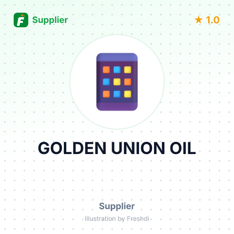 GOLDEN UNION OIL – summary card, no photo uploaded yet