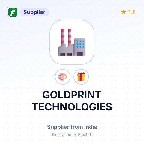 GOLDPRINT TECHNOLOGIES – summary card, no photo uploaded yet