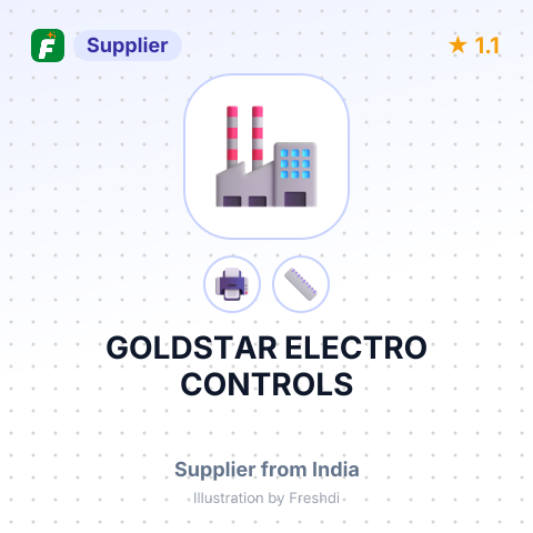 GOLDSTAR ELECTRO CONTROLS – summary card, no photo uploaded yet