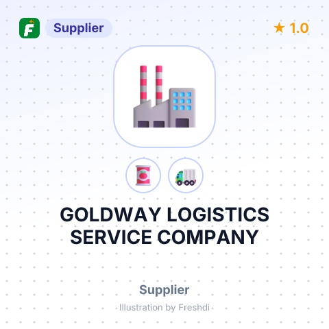 GOLDWAY LOGISTICS SERVICE COMPANY – summary card, no photo uploaded yet