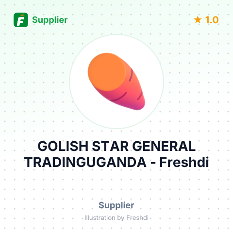 GOLISH STAR GENERAL TRADINGUGANDA – summary card, no photo uploaded yet