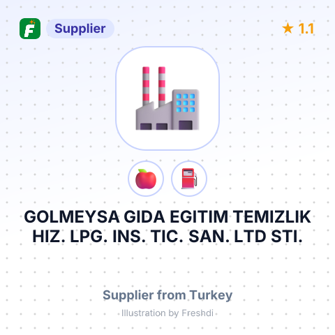 GOLMEYSA GIDA EGITIM TEMIZLIK HIZ. LPG. INS. TIC. SAN. LTD STI. – summary card, no photo uploaded yet