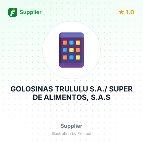 GOLOSINAS TRULULU S.A./ SUPER DE ALIMENTOS, S.A.S – summary card, no photo uploaded yet