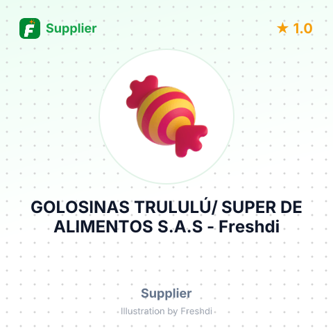 GOLOSINAS TRULULÚ/ SUPER DE ALIMENTOS S.A.S – summary card, no photo uploaded yet