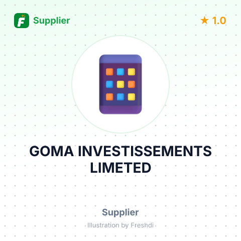 GOMA INVESTISSEMENTS LIMETED – summary card, no photo uploaded yet