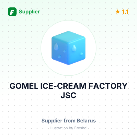 GOMEL ICE-CREAM FACTORY JSC – summary card, no photo uploaded yet