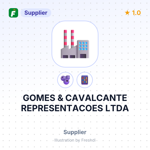 GOMES & CAVALCANTE REPRESENTACOES LTDA – summary card, no photo uploaded yet