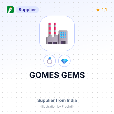 GOMES GEMS – summary card, no photo uploaded yet