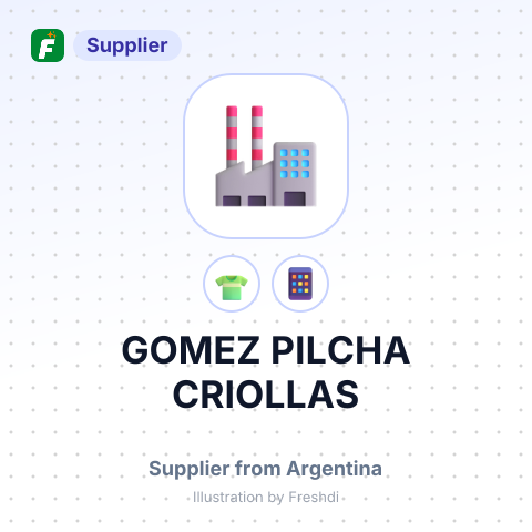 GOMEZ PILCHA CRIOLLAS – summary card, no photo uploaded yet