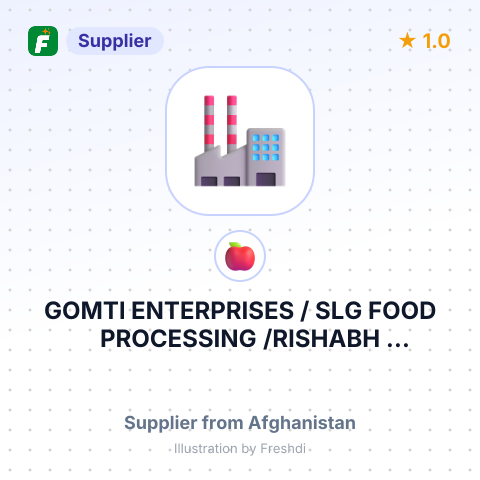 GOMTI ENTERPRISES / SLG FOOD PROCESSING /RISHABH ENTERPRISE – summary card, no photo uploaded yet