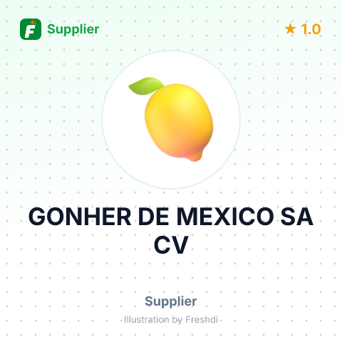 GONHER DE MEXICO SA CV – summary card, no photo uploaded yet