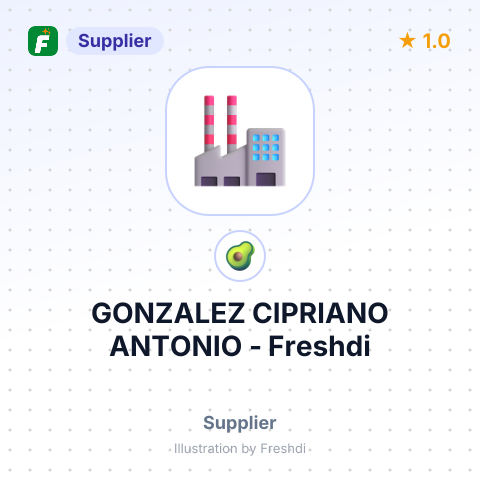 GONZALEZ CIPRIANO ANTONIO – summary card, no photo uploaded yet