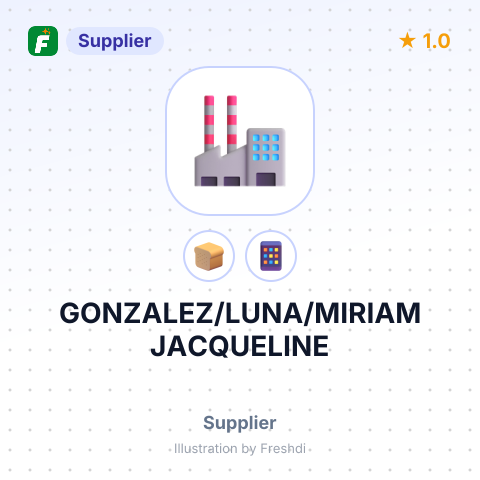 GONZALEZ/LUNA/MIRIAM JACQUELINE – summary card, no photo uploaded yet