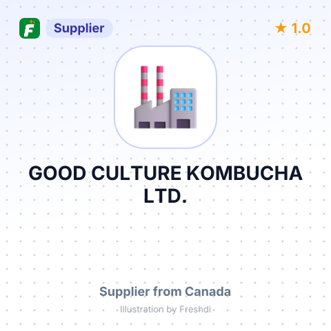 GOOD CULTURE KOMBUCHA LTD. – summary card, no photo uploaded yet