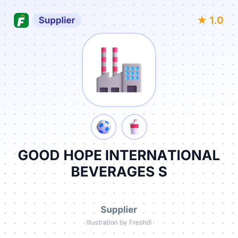 GOOD HOPE INTERNATIONAL BEVERAGES S – summary card, no photo uploaded yet
