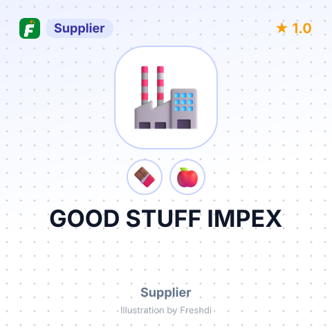 GOOD STUFF IMPEX – summary card, no photo uploaded yet