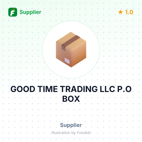 GOOD TIME TRADING LLC P.O BOX – summary card, no photo uploaded yet
