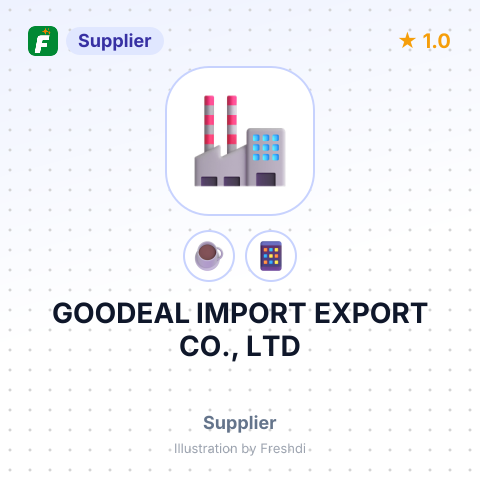 GOODEAL IMPORT EXPORT CO., LTD – summary card, no photo uploaded yet