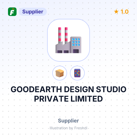 GOODEARTH DESIGN STUDIO PRIVATE LIMITED – summary card, no photo uploaded yet