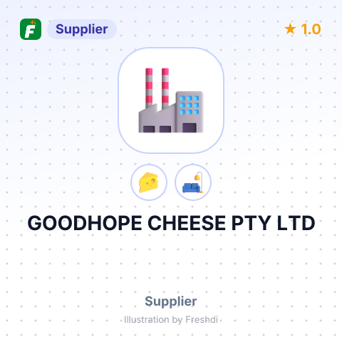 GOODHOPE CHEESE PTY LTD – summary card, no photo uploaded yet