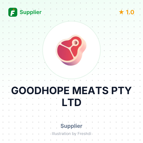 GOODHOPE MEATS PTY LTD – summary card, no photo uploaded yet