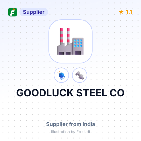 GOODLUCK STEEL CO – summary card, no photo uploaded yet