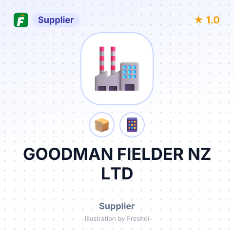 GOODMAN FIELDER NZ LTD – summary card, no photo uploaded yet