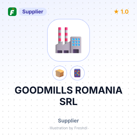 GOODMILLS ROMANIA SRL – summary card, no photo uploaded yet