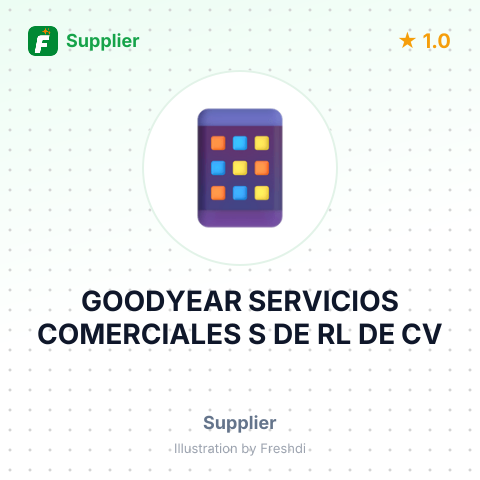 GOODYEAR SERVICIOS COMERCIALES S DE RL DE CV – summary card, no photo uploaded yet