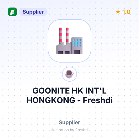 GOONITE HK INT'L HONGKONG – summary card, no photo uploaded yet