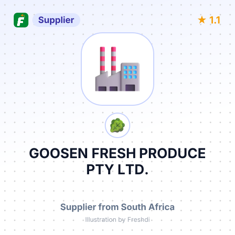GOOSEN FRESH PRODUCE PTY LTD. – summary card, no photo uploaded yet