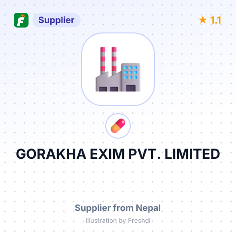 GORAKHA EXIM PVT. LIMITED – summary card, no photo uploaded yet