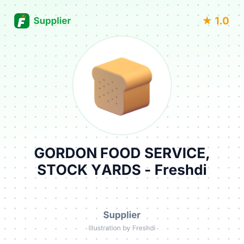 GORDON FOOD SERVICE, STOCK YARDS – summary card, no photo uploaded yet