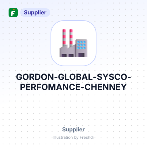 GORDON/GLOBAL/SYSCO/PERFOMANCE/CHENNEY – summary card, no photo uploaded yet