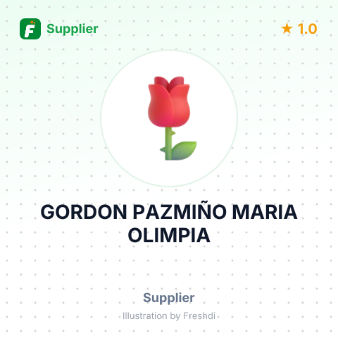 GORDON PAZMIÑO MARIA OLIMPIA – summary card, no photo uploaded yet