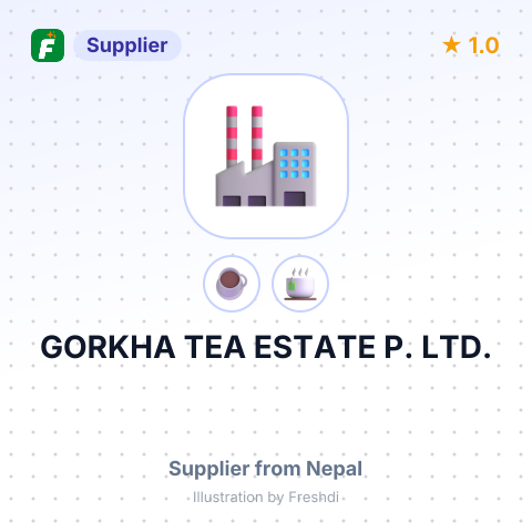 GORKHA TEA ESTATE P. LTD. – summary card, no photo uploaded yet